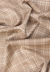 Ermenegildo Zegna Wool & Silk Fabric - Brown