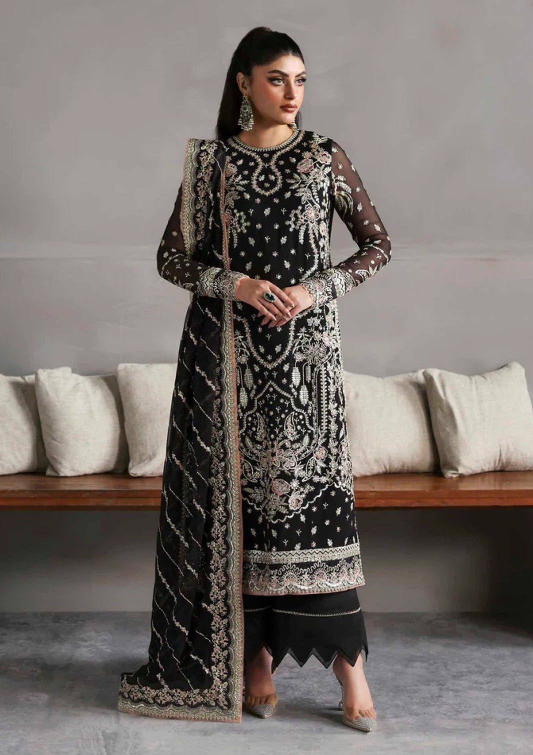 Akbar Aslam | Meeras Luxury Chiffon 25 | Mehzar