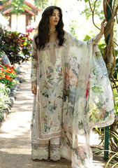 Lawn - Elaf Premium - Signature Embroidered Prints 26 - ESA#04A - TUSCAN FAIRY
