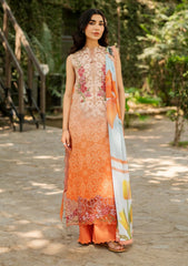 Lawn - Asifa & Nabeel - Meraki - Summer 26 - MSSL#02 - Peach Sorbet