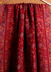 Pashmina Zari Jamawar Shawl D#42 - Maroon