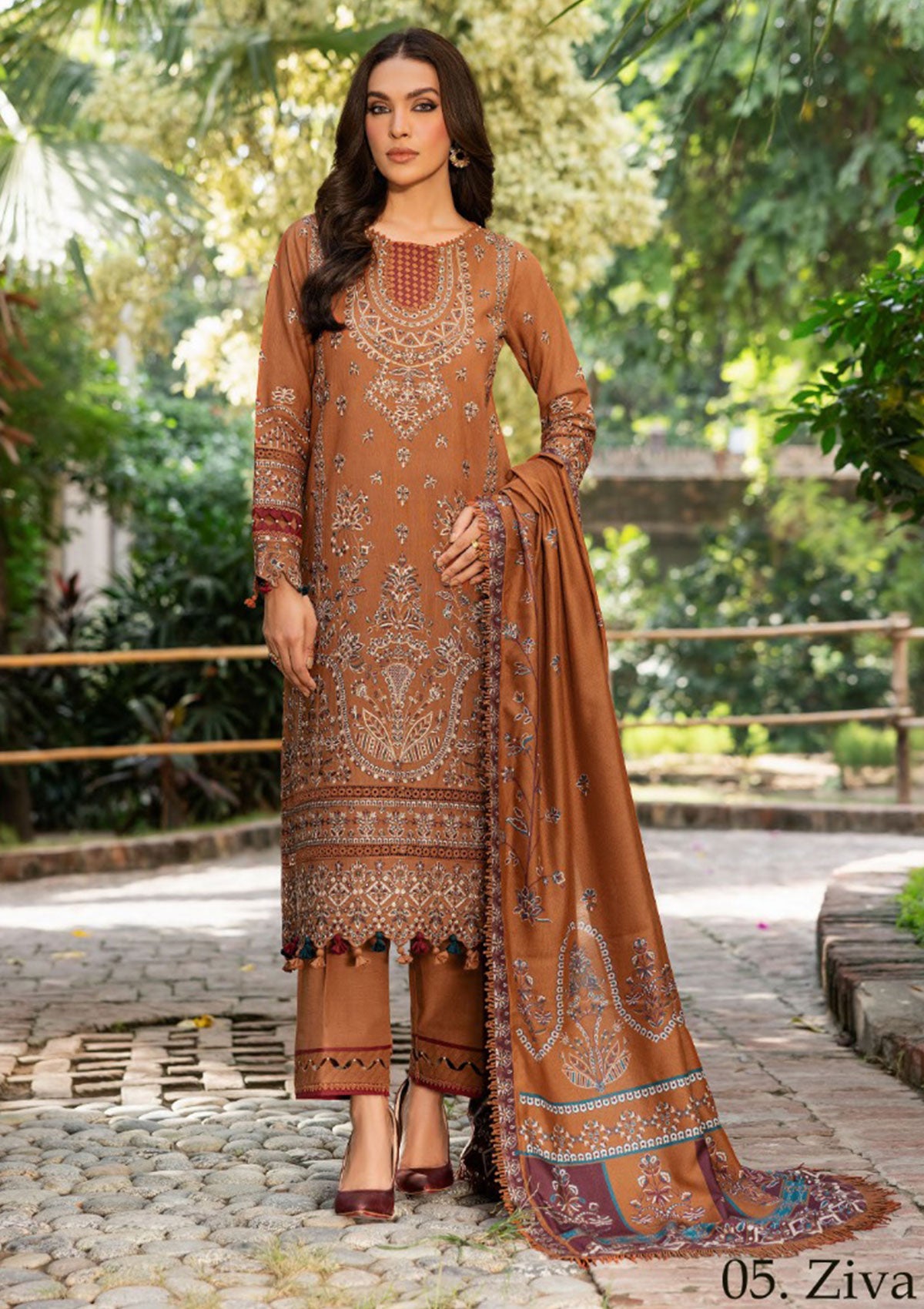 Winter Collection - Farasha - Dastoor - Fall - FW#05 - Ziva