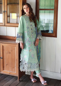 Lawn - Mushq - Hemline Secret Garden 26 - Beyond The Garden Gate - MHS#211 - Fernlore