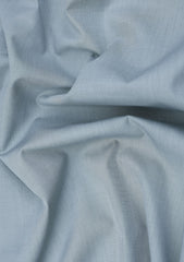 Italy Thomas Mason Selvage Texture Cotton Fabric - P Green