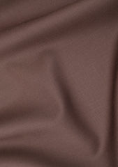 Reda Popeline Maior 150's Wool Fabric - Brown