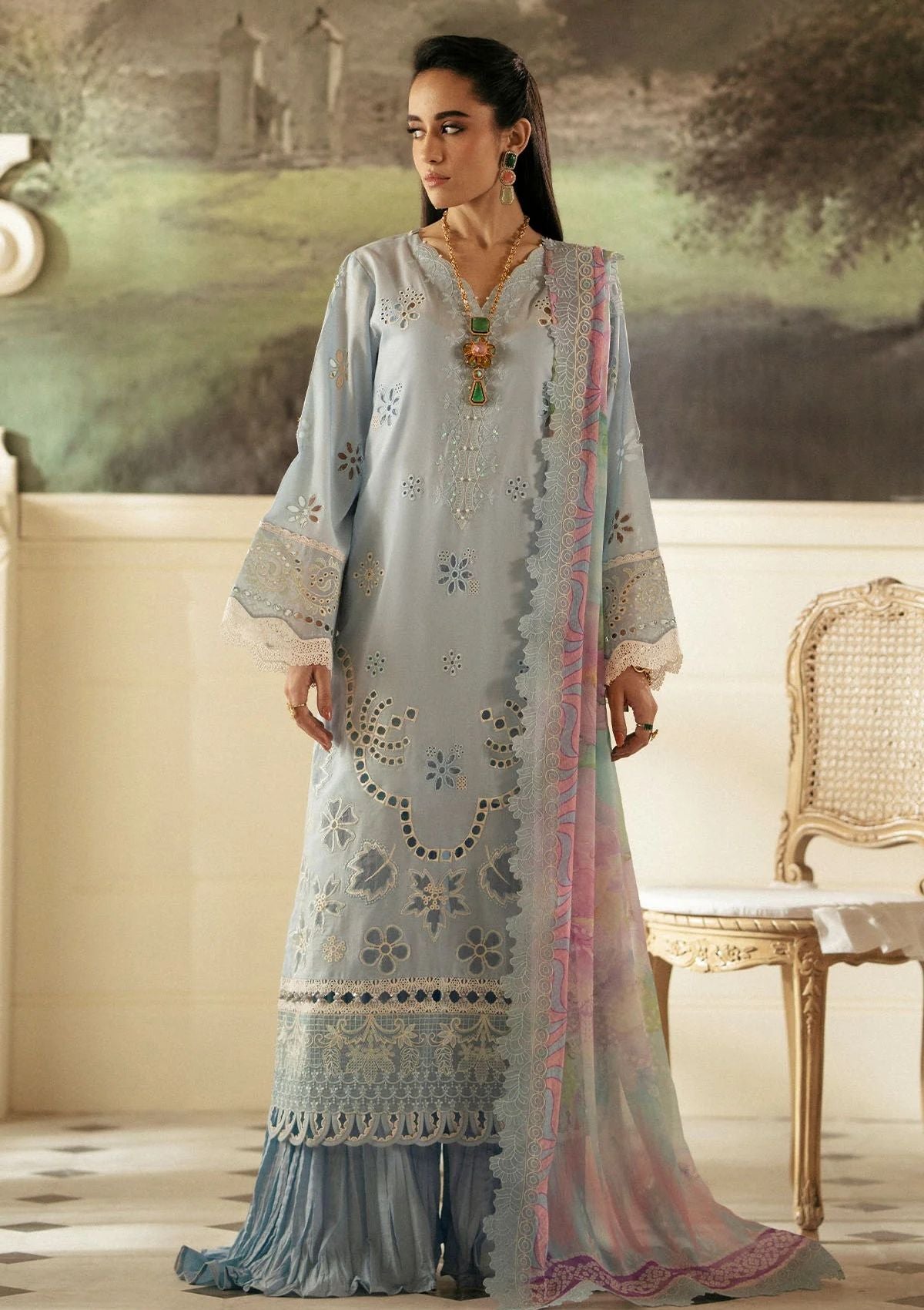 Lawn Collection - Nureh - Maya Lawn 24 - NS24#145