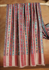 Pashmina Jamawar Scarf D#43 - Skin
