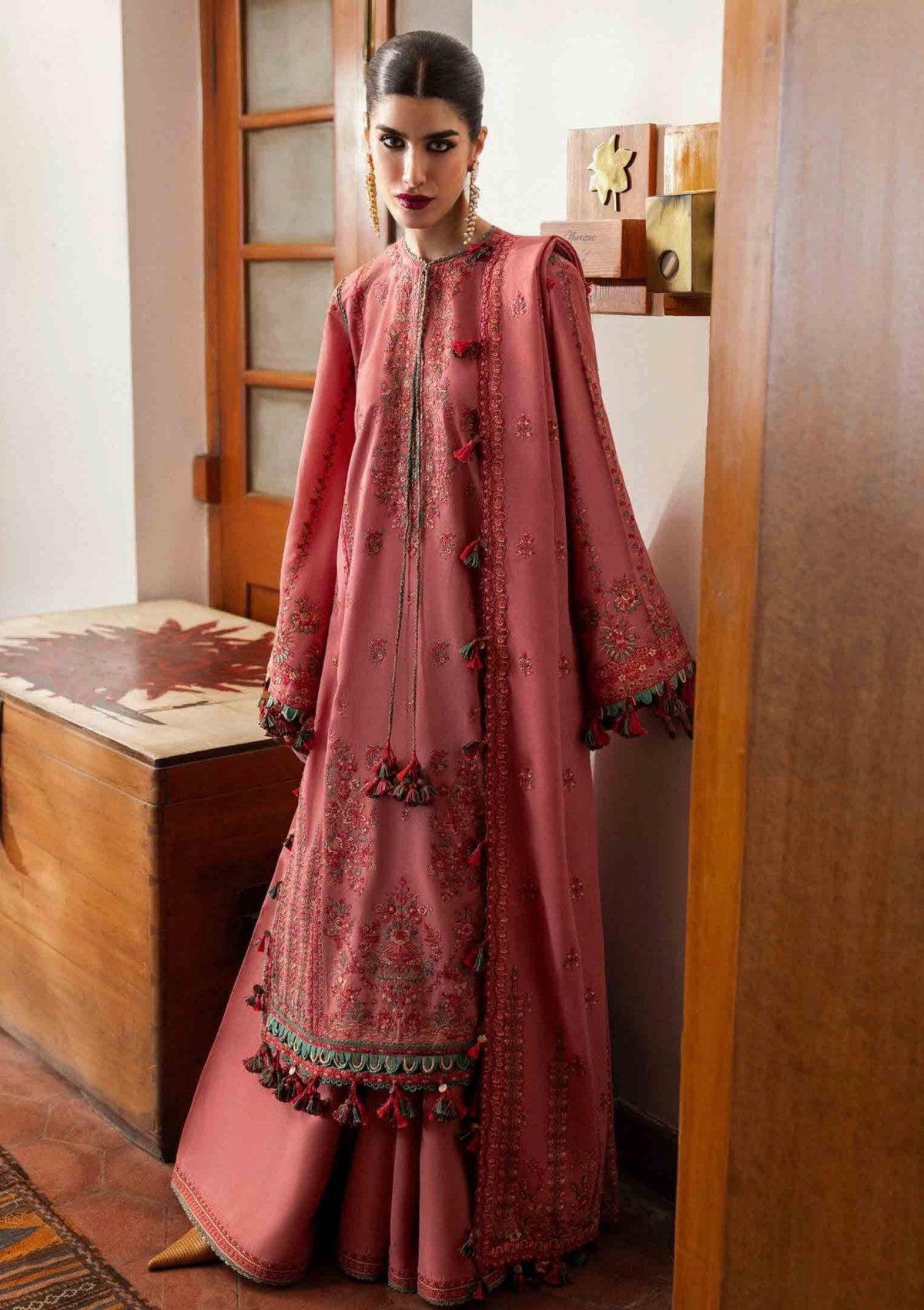 Winter Collection - Hussain Rehar - Karandi A/W 24 - Tulle