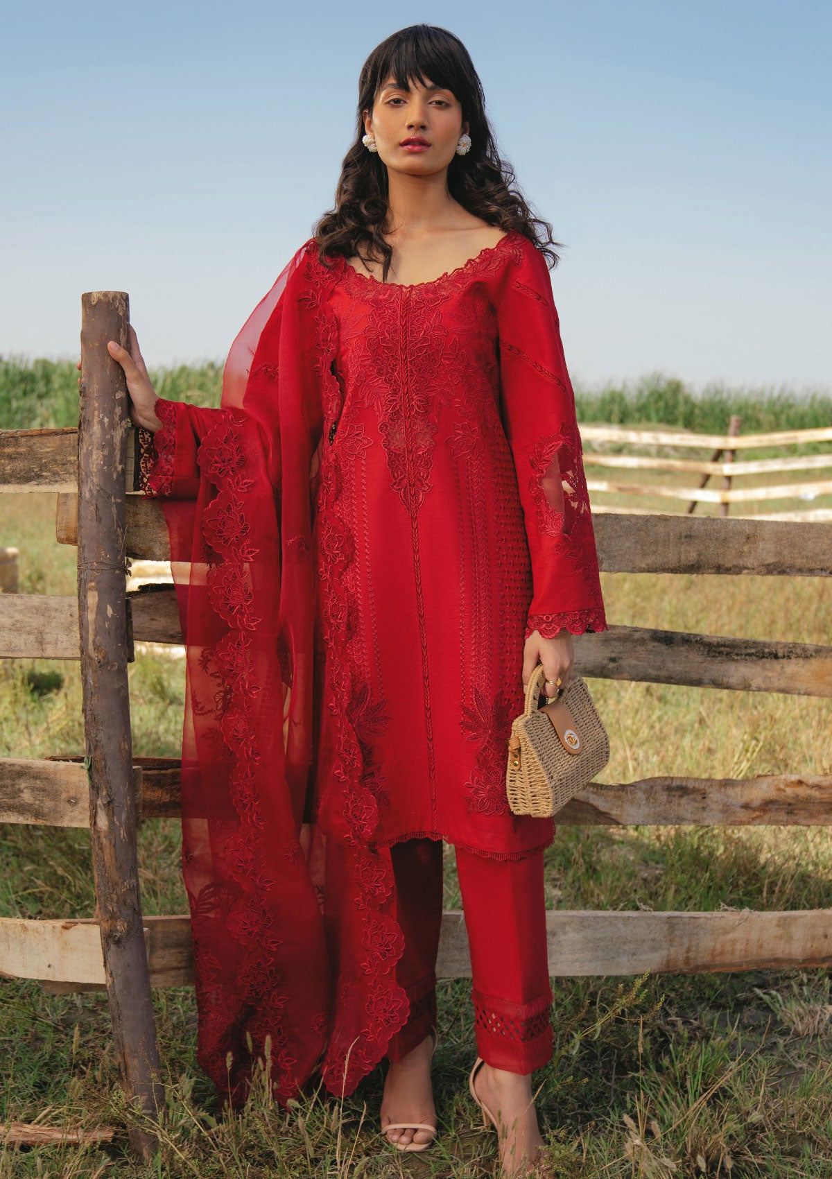 Lawn Collection - Sana Zubair - Jewels of the Meadow - SZ#02 - RUBY