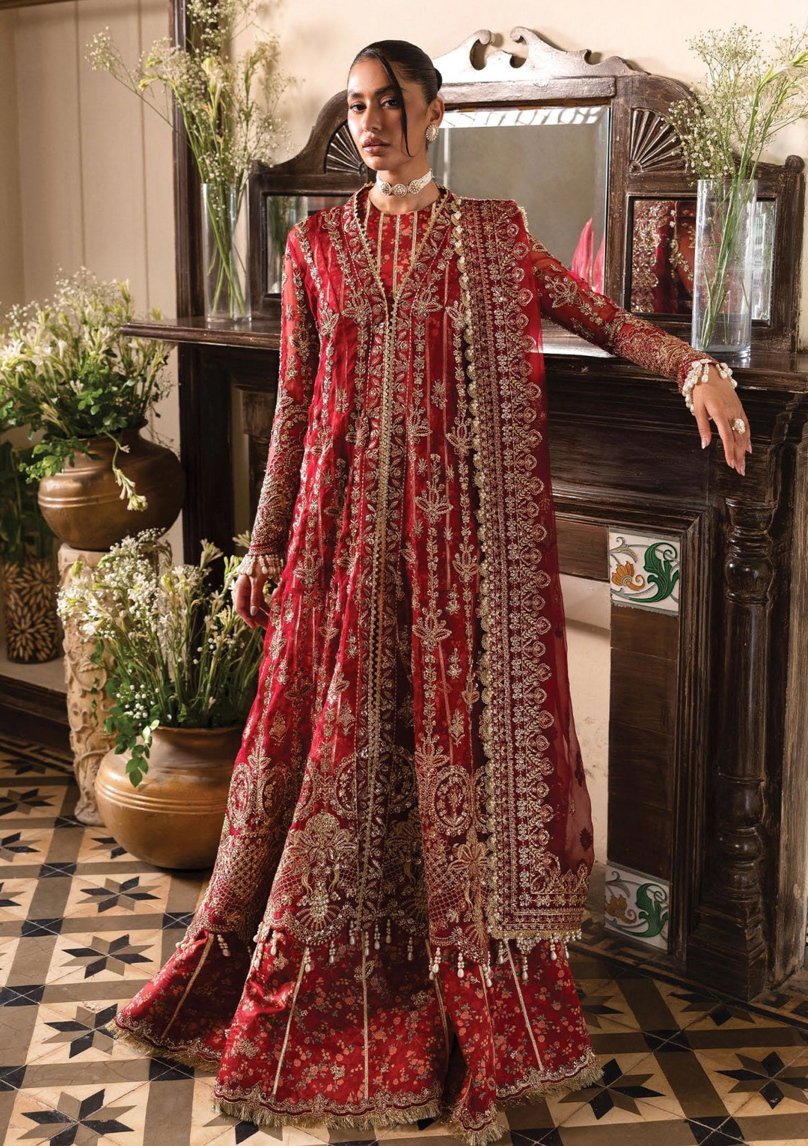 Discover Pakistani Wedding Dresses: Celebrate in Style  Saleem Fabrics  Traditions