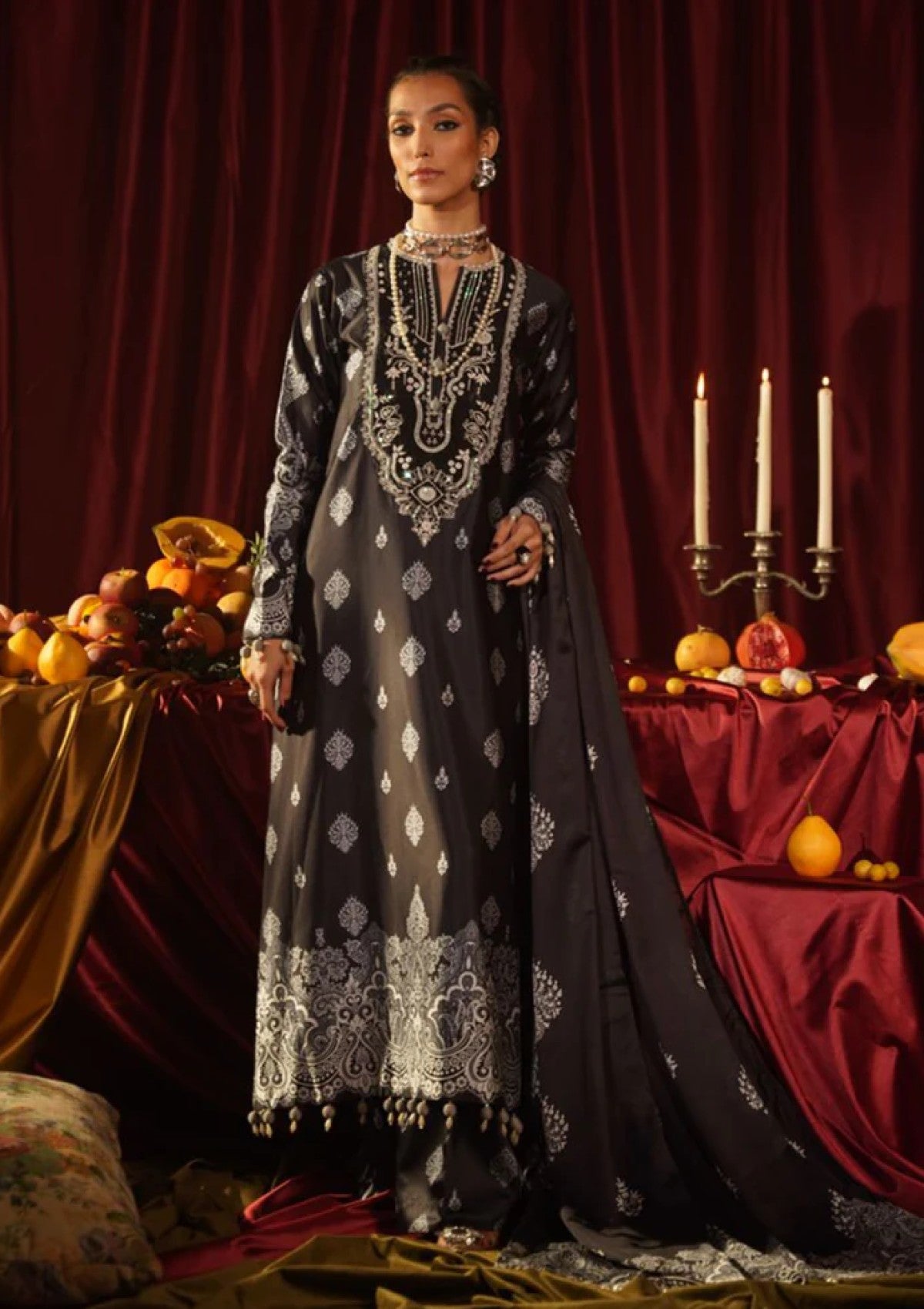 Winter Collection - Myeesha - Roohi Silk Edit 24 - D#2 - Khaas