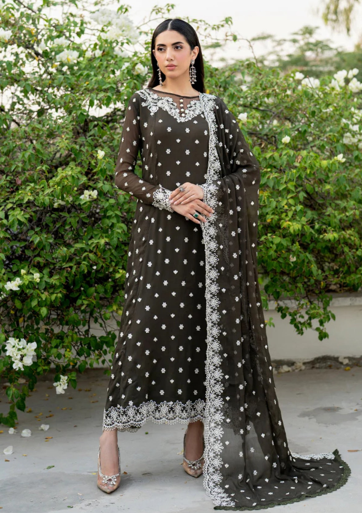 Chiffon Collection  Elegant Chiffon Dresses & Suits  Saleem Fabrics  Traditions