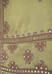 Swiss Lawn Emb Shawl D - 01 - Pista