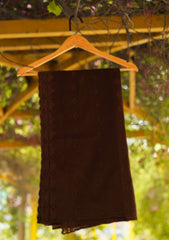 Lawn Embroidered Shawl D - 32 - Ch Brown