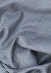 Reda Sharkskin Super 110's Wool Fabric - B Grey
