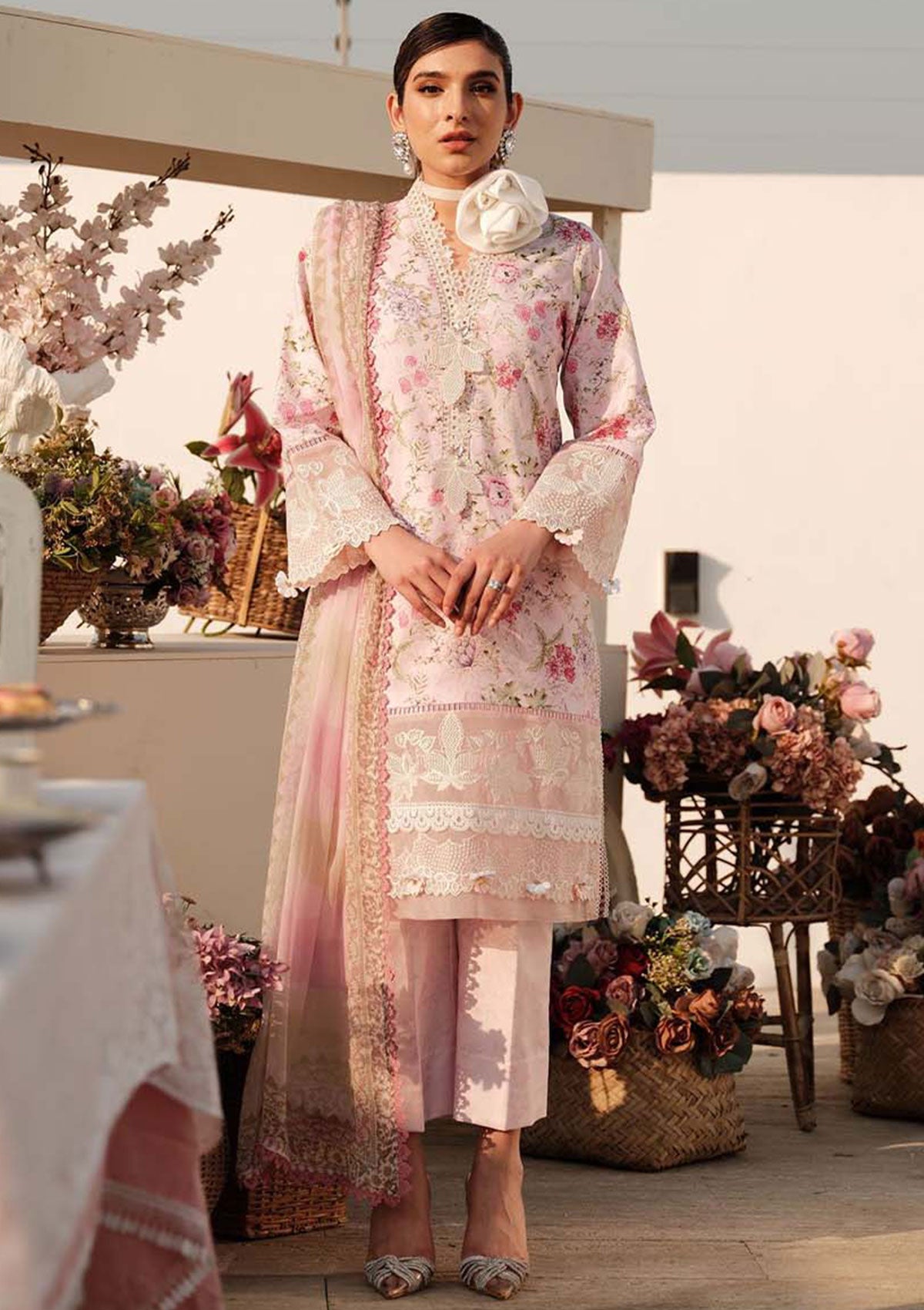 Lawn Collection - Zarqash - Luxe Lawn - ZL24#12