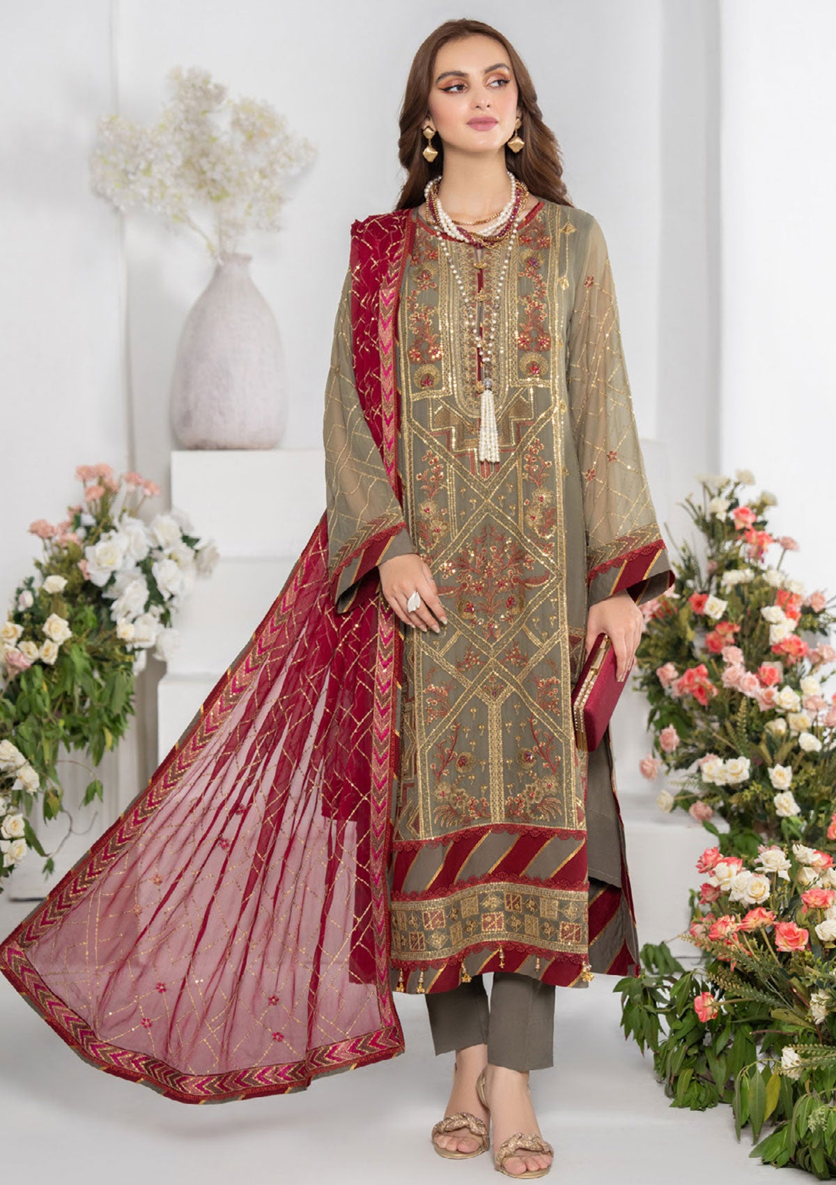 Formal Collection - Strawberry - Noor-e-Jahan - SN24#02