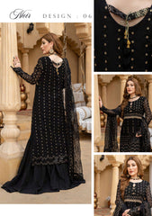 Formal Collection - Zuha - Andaaz e Jahan - Festive - D#06 - Noir