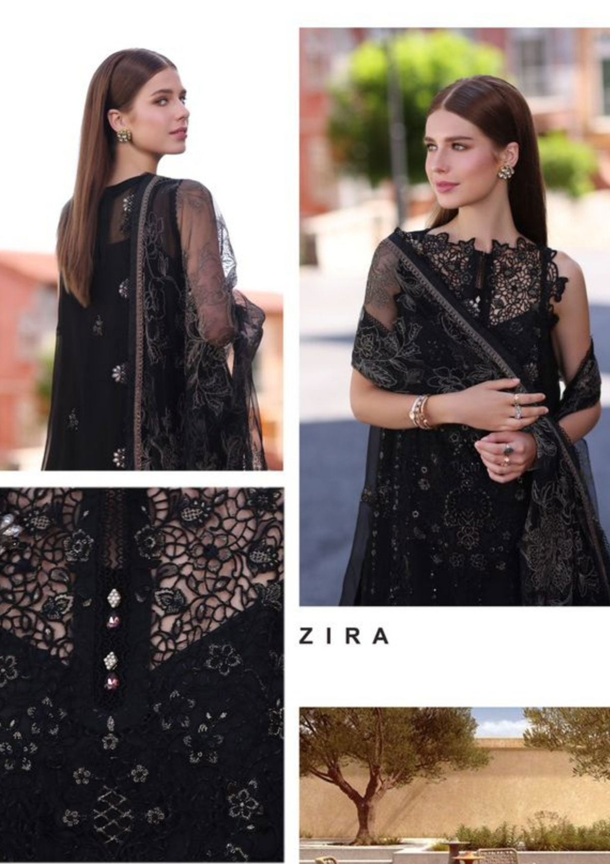 Formal Collection - Noor - Saadia Asad - Handwork - Laserkari - SAH#7 - Zira