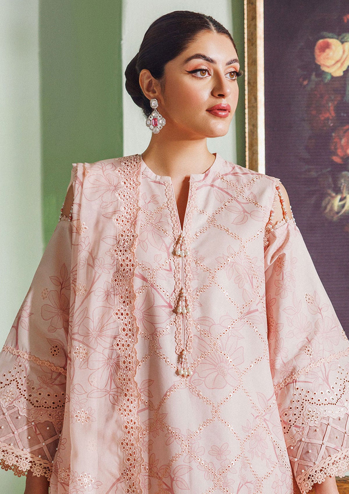 Lawn Collection - Alizeh - Maahi Vol 2 - Embroidered Printed - AF#7017 - Reem