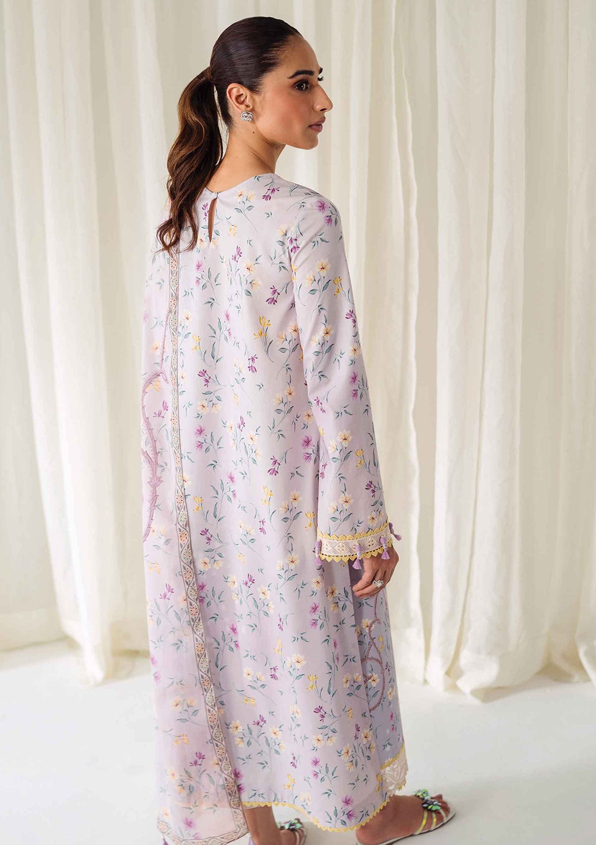 Lawn Collection - Qalamkar - Q Prints 24 - AR#06 - Orane