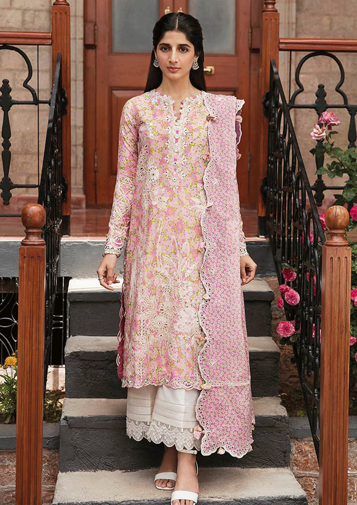 Lawn Collection - Zaha - Unstitched - Festive - ZF#4