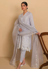 Lawn Collection - Cross Stitch - Chikankari 24 - CC#02 - CELESTIAL BREEZE