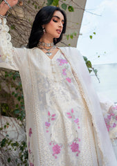 Lawn - Naqsh - Chikankari Festive 26 - D#00205 - White Gem