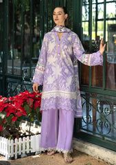 Lawn - Elaf Premium - Prints 25 - EPE-08A - LAVENDER AURA