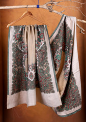 Pashmina Zari Jamawar Shawl D#03 - M Skin