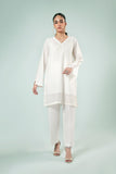 Pret Collection - Fozia Khalid - Basics Vol 3 - Checkered Embroidered Set