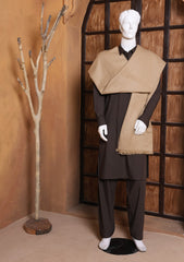 Men Shawls - Wool Shawls - D#01 - Camel