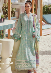 Lawn - Farah Talib Aziz - Luxury Unstitched - FTL25#07 - Alice Aqua