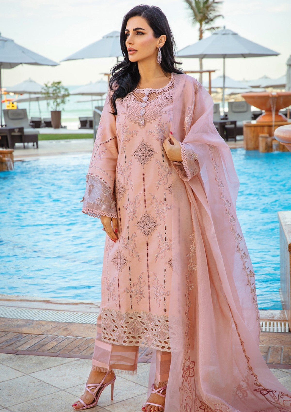 Lawn - Rang Rasiya - Premium - Summer 25 - RR#06 - Amani