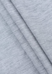 Italy Albini Egina Linen Fabric - S Grey