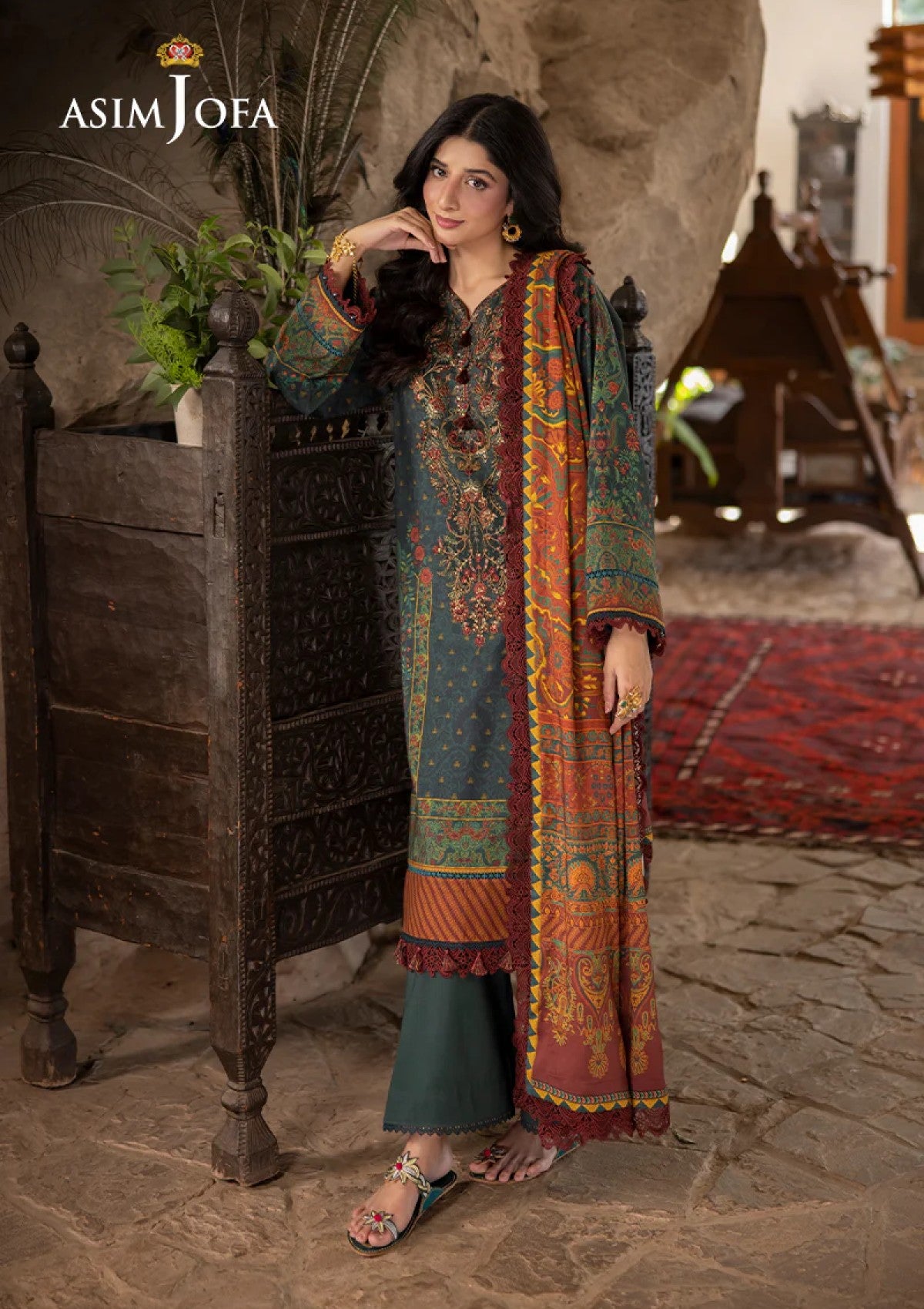 Winter Collection - Asim Jofa - Winter Wardrobe - AJUW-21