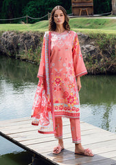 Lawn - Roheenaz - Garden Veil - Printed 25 - RGV#06-B - Berry Glint