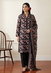 Formals - Rubaaiyat - Shamoz Silk 26 - RSS#02 - Black 1