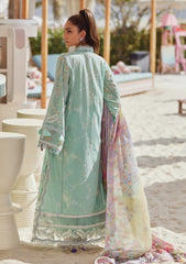 Lawn - Farah Talib Aziz - Luxury Unstitched - FTL25#07 - Alice Aqua