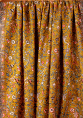 Pashmina Embroidered Jaaldar Shawl D#01 - Mustard