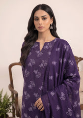 Winter - Rubaaiyat - Pashmina Embroidered 26 - D#03 - Purple