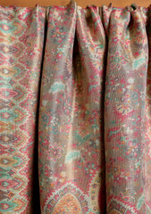 Pashmina Zari Jamawar Shawl D#216 - Off White