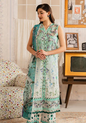 Lawn - Asifa & Nabeel - Meraki Vintage 25 - Nazneen (MVL25-15)