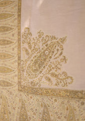Pashmina Jamawar Shawl D - 35 - Skin