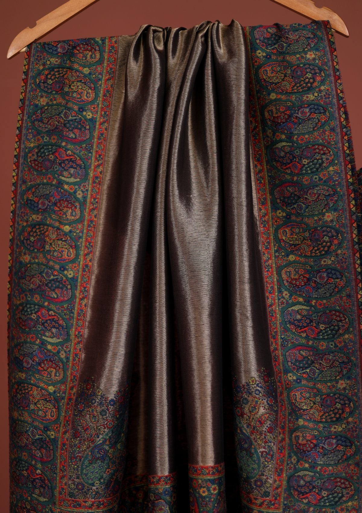 Pashmina Zari Jamawar Shawl D - 13