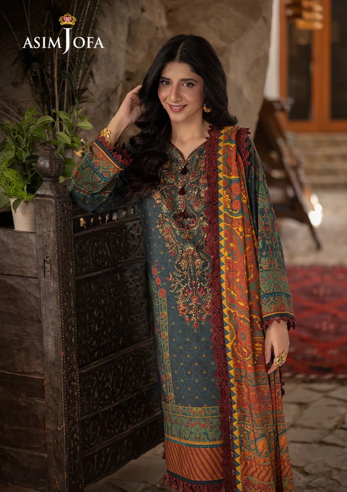 Winter Collection - Asim Jofa - Winter Wardrobe - AJUW-21