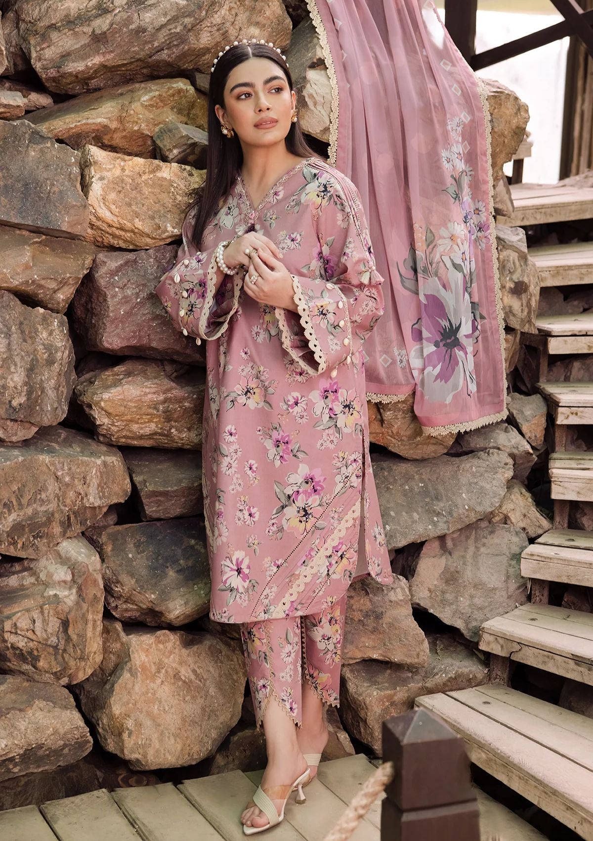 Lawn Collection - Alizeh - Sheen - Volume 2 - ALS24#11 - CAMELIA