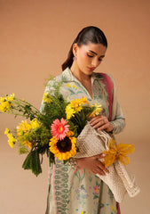 Lawn - Afrozeh - Haze - Summer Edit 26 - Sunlaced Green