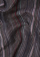 Thai Irash Cotton Selvage Stripe Linen Fabric - Multi