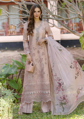 Lawn - Noor By Saadia Asad - Eid Luxury - Handwork Laserkari - NEH25#6B